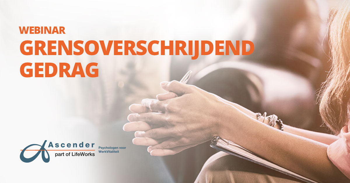 Webinar Grensoverschrijdend Gedrag Ascender